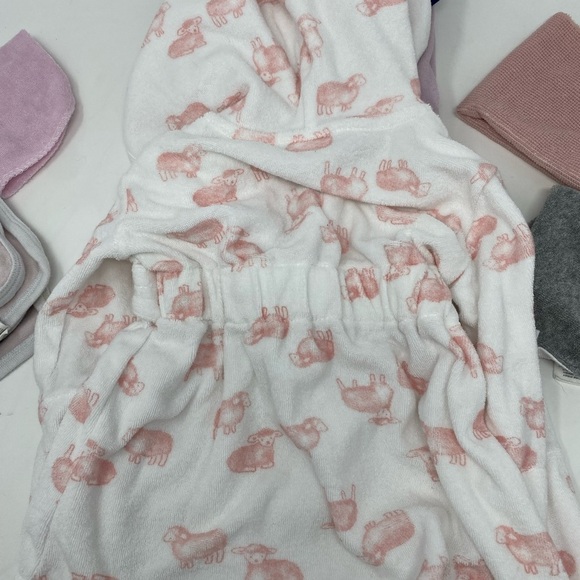 Baby Bathrobe and Washcloth Bundle - Picture 3 of 5